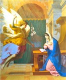 The Annunciation by Eustache LeSeuer