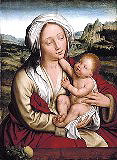 Madonna and Child by Quentin Massys