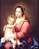 Madonna With Child by Murillo