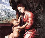 Virgin and Child by Hemessen