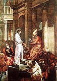 Christ Before Pilate by Tintoretto