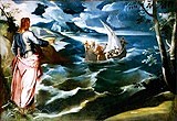 Christ on the Sea of Galilee by Tintoretto
