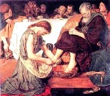 Jesus Washing Peter's Feet by Ford Madox Brown