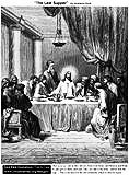 The Last Supper by French artist Gustav Dore, courtesy of Creationism.org