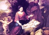 Rest on the Flight into Egypt by Murillo