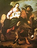 The Flight into Egypt by Murillo