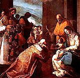 Adoration of the Magi by Cajes