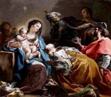 Adoration of the Magi by Giaquinto