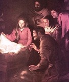 Adoration of the Shepherds by Murillo