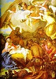 Adoration of the Shepherds by Castiglione