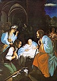 The Birth of Christ by Italian artist Carlo Saraceni
